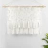 40"x30" Boho Macrame Tassel Cotton Window Valance White - Lush Décor -Lush Decor Store GUEST 53adfc5f 76e3 410f af13 57acaf37d809