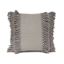 20"x20" Oversize Modern Tassel Square Throw Pillow - Lush Décor -Lush Decor Store GUEST 5452502d a544 462a 86dd 65f600375c0f