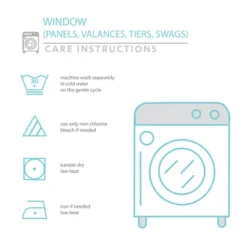 Lush Décor Scalloped Edge Lace Border Window Panel Off White/Neutral Single 52x84 -Lush Decor Store GUEST 56e98304 978d 42b5 b471 4d59408db8d6 2