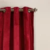 Lush Décor Prima Velvet Solid Light Filtering Window Curtain Red Set 38X84 -Lush Decor Store GUEST 59ec2d71 c7d9 43cf 9205 b7466929006b