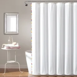 72"x72" Kids' Pom Pom Shower Curtain - Lush Décor -Lush Decor Store GUEST 5af1f89d a61e 440f a2d5 4b9f03d18a1a