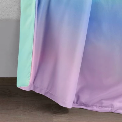 60"x40" 7lbs Kids' Qaanitha Rainbow Ombre Kids'' Washable Reversible Weighted Blanket - Lush Décor 4 60"x40" 7lbs Kids' Qaanitha Rainbow Ombre Kids'' Washable Reversible Weighted Blanket - Lush Décor - Image 2