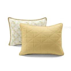 Mid-Century Modern Geo Reversible Quilt & Sham Set Yellow - Lush Décor 14 Mid-Century Modern Geo Reversible Quilt & Sham Set Yellow - Lush Décor -Lush Decor Store GUEST 5e41baba 14f2 4f0d 9f5f a594564862db