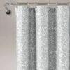 72"x72" Glitter Ombre Metallic Print Single Shower Curtain Yellow/Gray - Lush Décor -Lush Decor Store GUEST 6003f284 f567 47a9 a5ee cd5b5ab5a8be