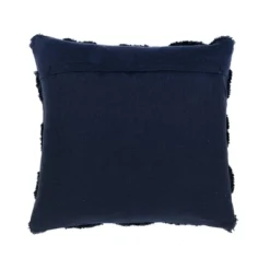 20"x20" Oversize Tufted Diagonal Family-Friendly Square Pillow Cover Navy - Lush Décor -Lush Decor Store GUEST 63ed96ca 7526 4c31 92a0 7655a7e1ddca