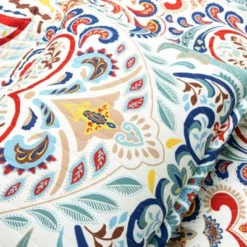 Lush Décor 3pc Boho Chic Reversible Oversized Cotton Quilt Set Seafoam/Red -Lush Decor Store GUEST 6425de12 2728 43c4 904b 48907ac05d5d