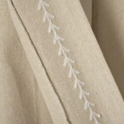 Lush Décor Olivia Ric Rac Embroidery Border Window Panel Dark Linen/White Single 42x84 -Lush Decor Store GUEST 6658d616 7bac 430a 9c0c 83f4d35df47b