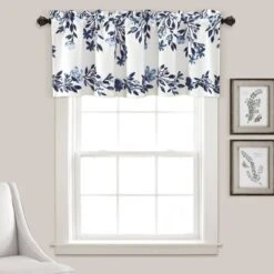 18"x52" Tanisha Light Filtering Window Valance - Lush Décor -Lush Decor Store GUEST 67e55833 f8b5 4564 9b72 84f4704d3002