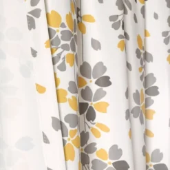 Lush Décor Weeping Flower Light Filtering Window Curtain Panels Yellow/Gray 52X108+2 Set -Lush Decor Store GUEST 67f2a8a3 bd5d 4395 8839 40f0a6537c6e