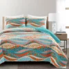 Hailey Watercolor Wave Quilt Set - Lush Décor -Lush Decor Store GUEST 6b06b9a3 f961 4b34 a1a9 65b9c5dea2a6