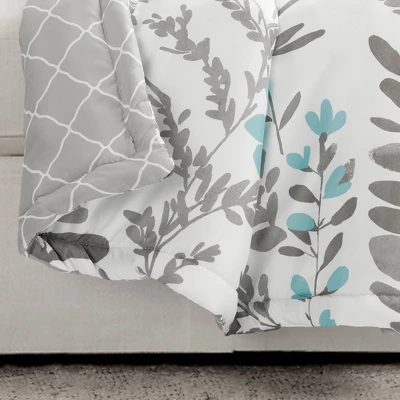 50"x60" Aprile Single Throw Blanket Blue - Lush Décor 4 50"x60" Aprile Single Throw Blanket Blue - Lush Décor - Image 2