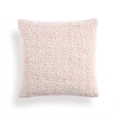 20"x20" Oversize Cozy Soft Reversible Faux Shearling Family-Friendly Square Pillow Cover - Lush Décor 7 20"x20" Oversize Cozy Soft Reversible Faux Shearling Family-Friendly Square Pillow Cover - Lush Décor - Image 5