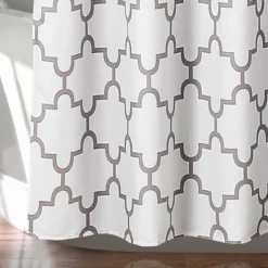 Geometric Shower Curtain Gray - Lush Décor 8 Geometric Shower Curtain Gray - Lush Décor -Lush Decor Store GUEST 6e55e023 1de0 4a58 a577 1082c32460c5
