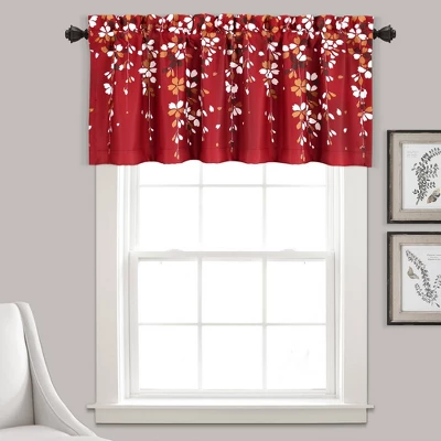18"x52" Weeping Flower Valance - Lush Décor 15 18"x52" Weeping Flower Valance - Lush Décor - Image 13