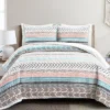 Lush Décor 3pc Hygge Geo Reversible Cotton Quilt & Sham Set -Lush Decor Store GUEST 7168a964 b150 48ee 8b11 172a516362fb