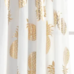 Pineapple Toss Window Curtain Panels - Lush Décor -Lush Decor Store GUEST 74d39cd6 33a9 41d5 94e2 edb40c50585f