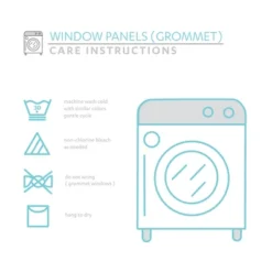 Lush Décor Leah Light Filtering Window Curtain Panels Navy/White 52X84 Set -Lush Decor Store GUEST 752c87a3 ffd1 499b b7e4 659bd3cd00ec 1