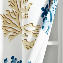 Lush Décor Coastal Reef Feather Light Filtering Grommet Window Curtain Panels Blue/Coral 52x84 Set -Lush Decor Store GUEST 76eb8be0 20cf 46e5 8269 60d15c4f1c9e