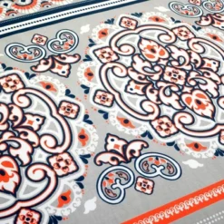 3pc Nesco Stripe Cotton Duvet Cover Set Navy/Coral/Gray - Lush Décor -Lush Decor Store GUEST 78c468fc 8e08 4e59 b8f8 ddcde0250ef7