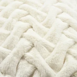 20"x20" Oversize Soft Faux Fur Weave Family-Friendly Square Pillow Cover Ivory - Lush Décor 11 20"x20" Oversize Soft Faux Fur Weave Family-Friendly Square Pillow Cover Ivory - Lush Décor -Lush Decor Store GUEST 7a78fc51 7683 4c17 a1bf a1c0f1fef2f5