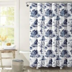 French Country Toile Single Shower Curtain - Lush Décor -Lush Decor Store GUEST 7ca1a035 931f 4cab b612 cf578de07e68