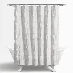 Nova Ruffle Shower Curtain - Lush Décor 11 Nova Ruffle Shower Curtain - Lush Décor -Lush Decor Store GUEST 7cde3745 da52 4c1f bb4c a7d440301c28