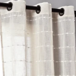 Set Of 2 Farmhouse Texture Grommet Sheer Window Curtain Panels - Lush Décor 11 Set Of 2 Farmhouse Texture Grommet Sheer Window Curtain Panels - Lush Décor -Lush Decor Store GUEST 7d07e837 073c 4584 8556 4099d983a722