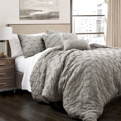 Ravello Pintuck Collection - Lush Décor 3 Ravello Pintuck Collection - Lush Décor