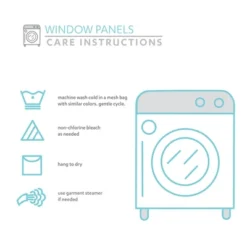 Lush Décor Cape Cod Stripe Yarn Dyed Cotton Blend Window Curtain Panels Gray 40X84 Set -Lush Decor Store GUEST 807c129d 18aa 442b aefc 9bb5e748fce4