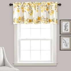 18"x52" Tanisha Light Filtering Window Valance - Lush Décor -Lush Decor Store GUEST 80979c44 f200 40ec 8d13 c3a930bdbe19