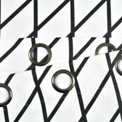 Set Of 2 Feather Arrow Geo Light Filtering Window Curtain Panels - Lush Décor -Lush Decor Store GUEST 82bf221c ce51 430a aaf8 535d55d4b4b0