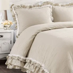 Ella Lace Ruffle Comforter Set - Lush Décor -Lush Decor Store GUEST 8668394d 89c0 41bb bf4c dcd776c9683a