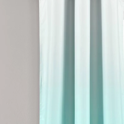 Set Of 2 (63"x38") Mia Ombre Insulated Grommet Blackout Window Curtain Panels - Lush Décor 4 Set Of 2 (63"x38") Mia Ombre Insulated Grommet Blackout Window Curtain Panels - Lush Décor - Image 2