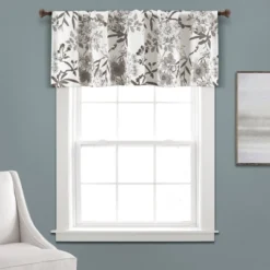 18"x52" Botanical Garden Light Filtering Window Valance - Lush Décor -Lush Decor Store GUEST 87bc081a 11a3 4623 b6b2 f9b72904fe8c