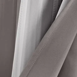 Set Of 2 Grommet Top Sheer Panels With Insulated Blackout Lining - Lush Décor 11 Set Of 2 Grommet Top Sheer Panels With Insulated Blackout Lining - Lush Décor -Lush Decor Store GUEST 8a262eb9 cbee 4cf0 a6ee a6a62ac38d7d