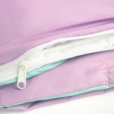 60"x40" 7lbs Kids' Qaanitha Rainbow Ombre Kids'' Washable Reversible Weighted Blanket - Lush Décor 6 60"x40" 7lbs Kids' Qaanitha Rainbow Ombre Kids'' Washable Reversible Weighted Blanket - Lush Décor - Image 4