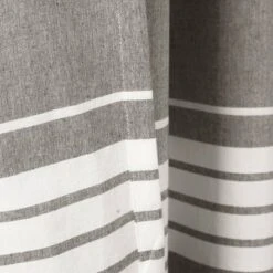 Set Of 2 Coastal Nantucket Yarn Dyed Cotton Tassel Fringe Light Filtering Window Curtain Panels - Lush Décor -Lush Decor Store GUEST 8c1ec2bf a1ee 40de b30a 98a2474deff1