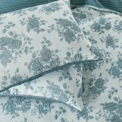 Lush Décor Rose Garden Pick Stitch Jacquard Matelasse Coverlet Blue -Lush Decor Store GUEST 8d36e18b b470 484a aeeb 28caa155b265