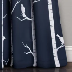 Set Of 2 Bird On The Tree Light Filtering Window Curtain Panels - Lush Décor -Lush Decor Store GUEST 8de4ba14 c0f2 4202 8deb 9c84c387b674