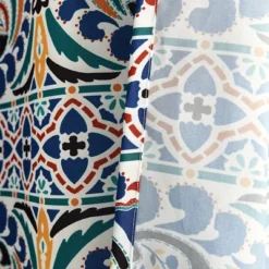 72"x72" Boho Medallion Shower Curtain Turquoise/Tangerine - Lush Decor -Lush Decor Store GUEST 90323730 db95 4cc1 ac52 37b9f96d964f