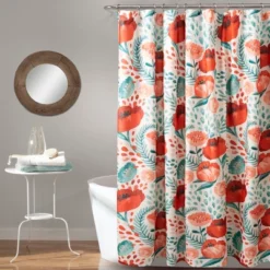 Poppy Garden Shower Curtain - Lush Décor 14 Poppy Garden Shower Curtain - Lush Décor -Lush Decor Store GUEST 910d0674 a8c4 4bc6 9817 d245ed975cc7