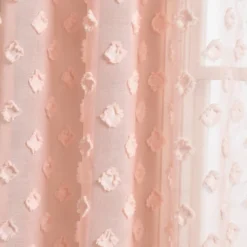 Set Of 2 (84"x38") Textured Dot Grommet Sheer Window Curtain Panels - Lush Décor 11 Set Of 2 (84"x38") Textured Dot Grommet Sheer Window Curtain Panels - Lush Décor -Lush Decor Store GUEST 94498f5a 8d36 44dd a075 264614244edc