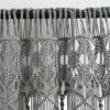 Lush Décor Boho Macrame Textured Cotton Window Curtain/Room Divider/Doorway/Wall Decor Single Gray 40X63 -Lush Decor Store GUEST 96c96491 4407 4401 9e86 9b1e91920ada