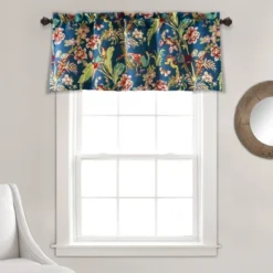18"x52" Dolores Light Filtering Valance - Lush Décor -Lush Decor Store GUEST 999a3d62 d9c5 4031 ac45 ad2567bdb296