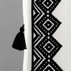 Lush Décor Aztec Diamond Border Tassel Window Curtain Panels Off White/Black Single 52X84 13 Lush Décor Aztec Diamond Border Tassel Window Curtain Panels Off White/Black Single 52X84 -Lush Decor Store GUEST 99e2c7f4 5812 4bc8 9eff ff3a70fa1919