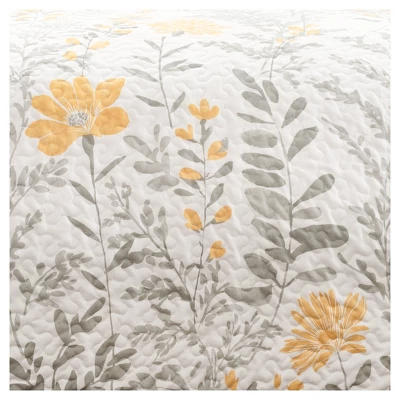 3pc Aprile Reversible Quilt Set - Lush Décor 3 3pc Aprile Reversible Quilt Set - Lush Décor