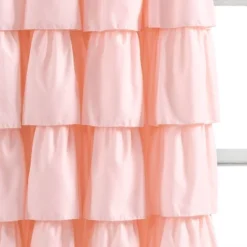 50"x84" Ruffle Light Filtering Window Curtain Panels - Lush Décor -Lush Decor Store GUEST 9bb410be 0fe7 474a 8259 aa97479b078a
