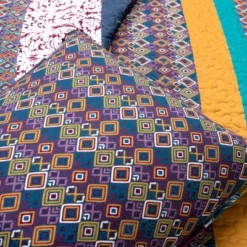 Lush Décor 3pc Boho Stripe Reversible Oversized Cotton Quilt Set -Lush Decor Store GUEST a0bafdaf 6ee8 4c13 9f53 923a6f851a4c