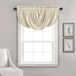 18"x42" Lucia Window Valance - Lush Décor -Lush Decor Store GUEST a1034607 ecb1 4717 ba20 de48feddc981