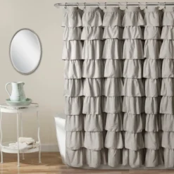 Ruffle Shower Curtain - Lush Décor -Lush Decor Store GUEST a3e4740f 197d 4a5e b2ce eb7288369498